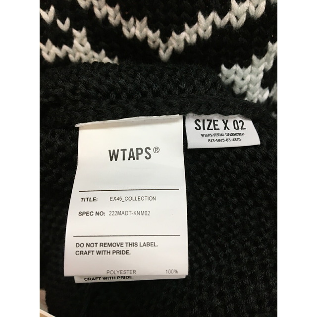 W)taps - WTAPS ARMT SWEATER 22AW ダブルタップス クロスボーン