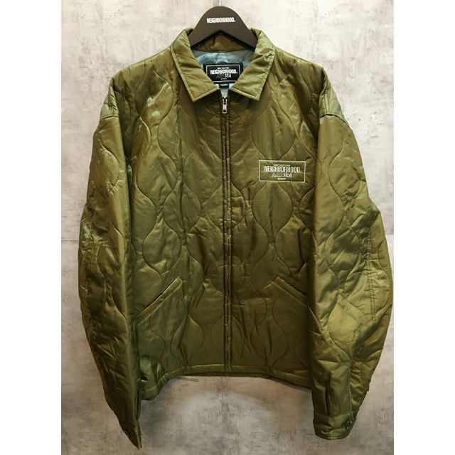 NEIGHBORHOOD × WIND AND SEA Quilt SOUVENIR JACKET 23ss ネイバーフッド ウィンダンシー  キルティング スーベニアジャケット 231TSWSN-JKM01S【中古】【004】【岩】 | フリマアプリ ラクマ