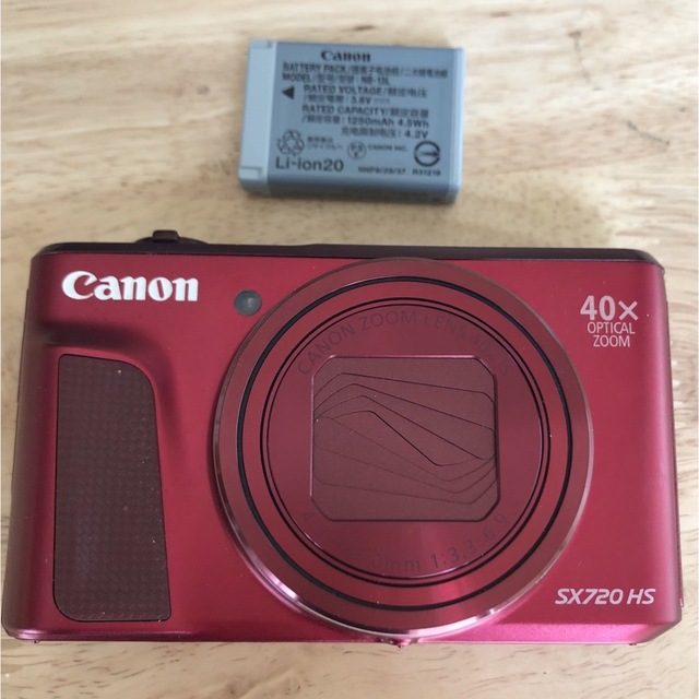 Canon PowerShot SX 720 SH ジャンク品 スマホ/家電/カメラのカメラ(コンパクトデジタルカメラ)の商品写真