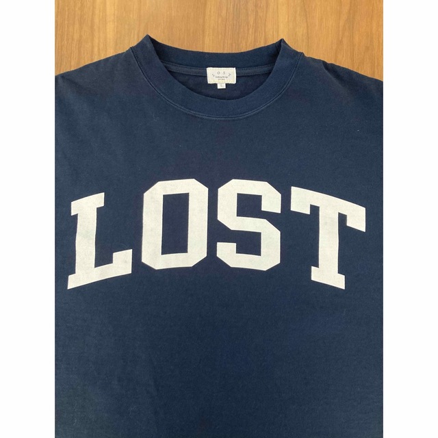 LOST ロスト　S/S LOOSE TEE 【COLLEGE FONT】