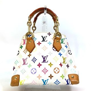 ルイヴィトン(LOUIS VUITTON)のルイヴィトン LOUIS VUITTON オードラ M40047 モノグラムマルチカラー チェーン ハンドバッグ モノグラムマルチカラーキャンバス ブロン ホワイト(ハンドバッグ)