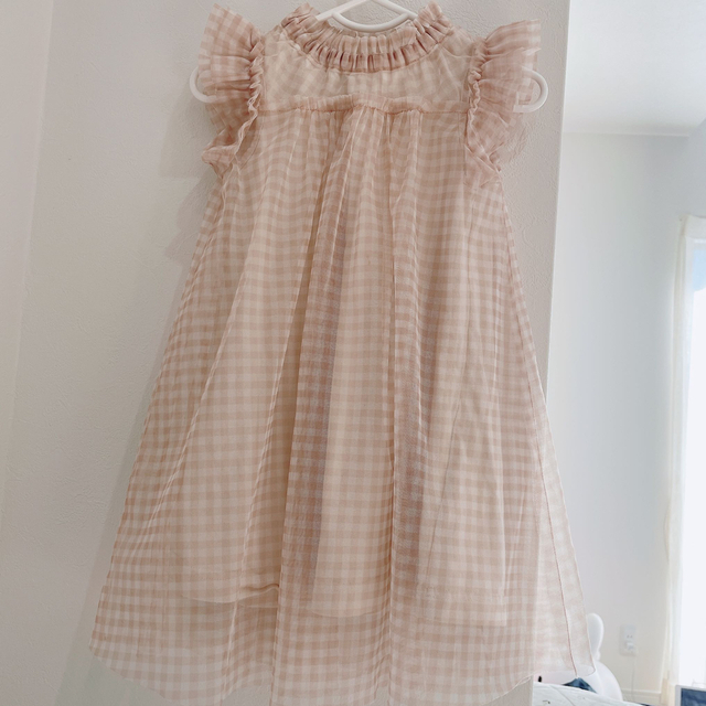 apres les cours(アプレレクール)のapres les cours レースワンピース　90 キッズ/ベビー/マタニティのキッズ服女の子用(90cm~)(ワンピース)の商品写真