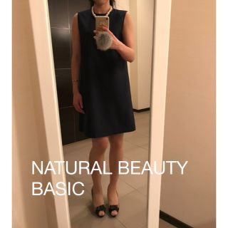 ナチュラルビューティーベーシック(NATURAL BEAUTY BASIC)のNATURAL BEAUTY BASIC 結婚式 ドレス ワンピース(ひざ丈ワンピース)