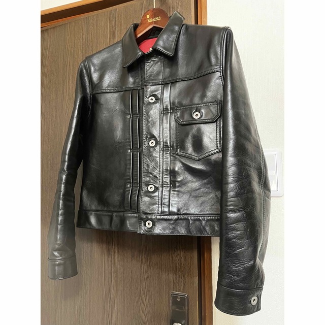 本日まで。Y2′LEATHER  ワイツーレザー　ホースハイド　y2 38レザージャケット