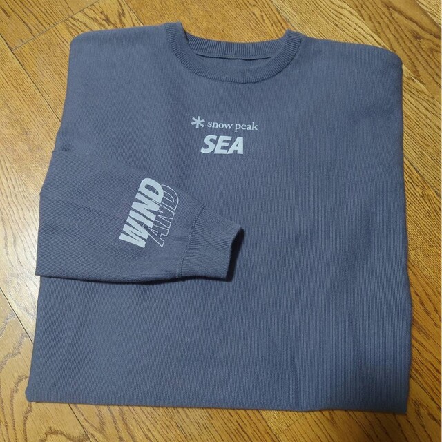 WIND AND SEA(ウィンダンシー)のSnow Peak x WIND AND SEA Tshirt Bronze メンズのジャケット/アウター(ブルゾン)の商品写真