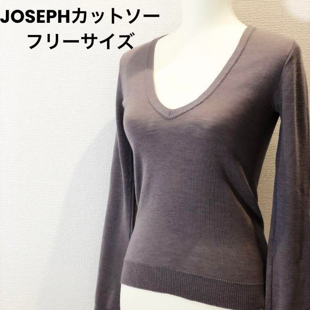 JOSEPH(ジョゼフ)のJOSEPH カットソー Ｖネック レディースのトップス(カットソー(長袖/七分))の商品写真