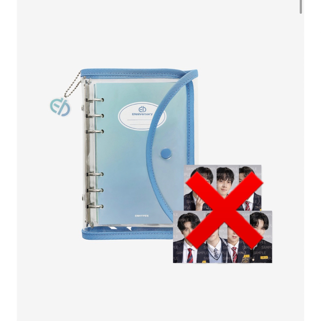 ENHYPEN(エンハイプン)のenhypen バインダー トレカなし エンタメ/ホビーのCD(K-POP/アジア)の商品写真