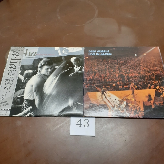 43.a~ha　 DEEP PURPLE 　LPレコード　2枚 エンタメ/ホビーのエンタメ その他(その他)の商品写真