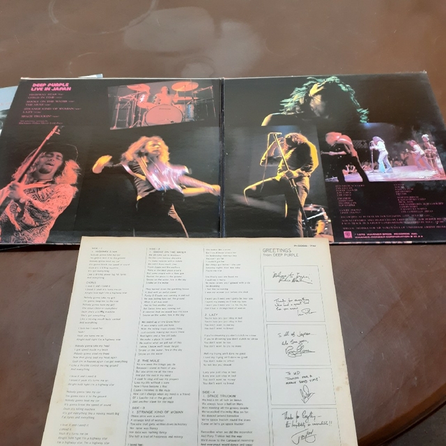 43.a~ha　 DEEP PURPLE 　LPレコード　2枚 エンタメ/ホビーのエンタメ その他(その他)の商品写真