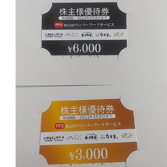 ペッパーフードサービス株主優待9000円分 | settannimacchineagricole.it