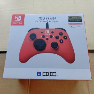 【新品】 ホリパッド for Nintendo Switch レッド NSW-1(その他)