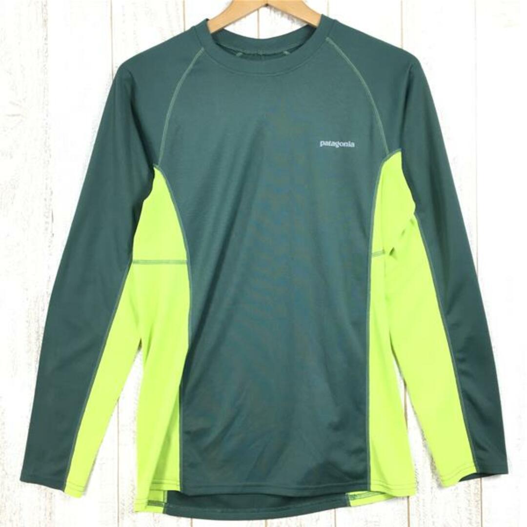 MENs XS  パタゴニア ロングスリーブ フォアランナー シャツ Long-Sleeved Fore Runner Shirt PATAGONIA 23665 HTK グリーン系
