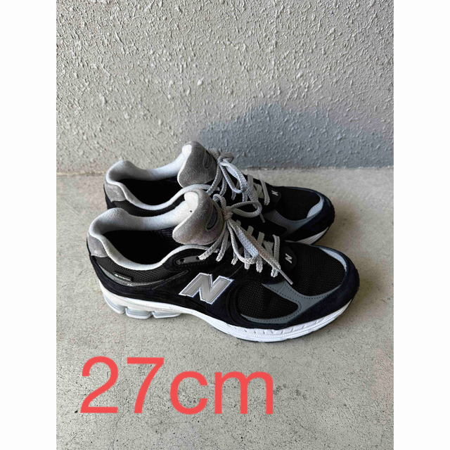 送料無料SALE】 ヤフオク! NB ニューバランス 2002 ブラック size 27cm U...