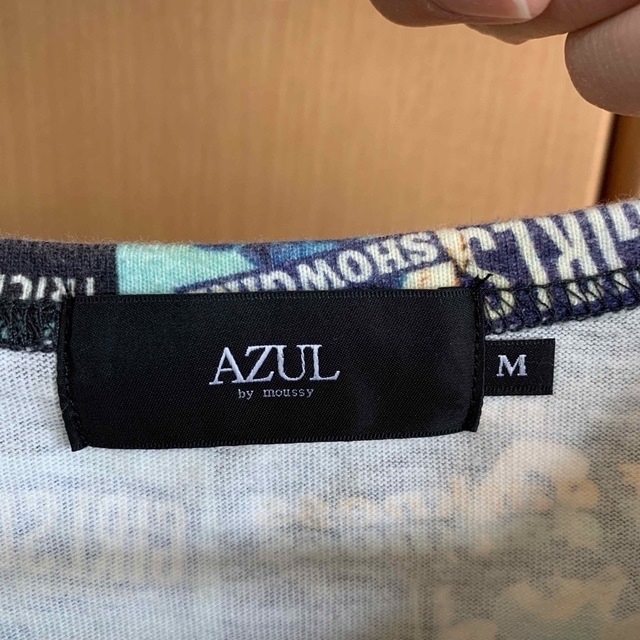 AZUL by moussy(アズールバイマウジー)のジミー3様専用　AZUL TシャツMサイズ メンズのトップス(Tシャツ/カットソー(半袖/袖なし))の商品写真