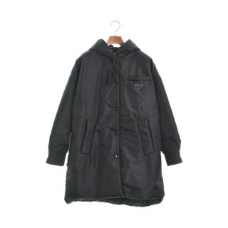 プラダ(PRADA)のPRADA プラダ コート（その他） 36(XS位) 黒 【古着】【中古】(その他)