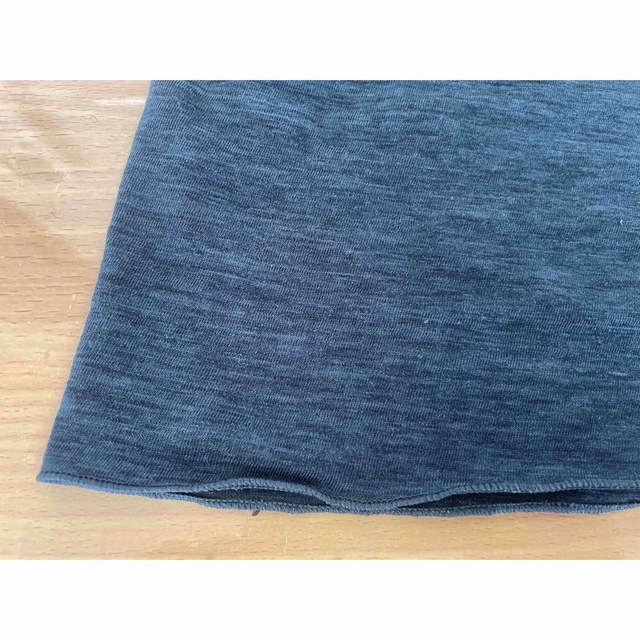 綿100%ロングタイプ天竺編みダークグリーンネックウォーマー新品 日焼け止めに レディースのファッション小物(ネックウォーマー)の商品写真