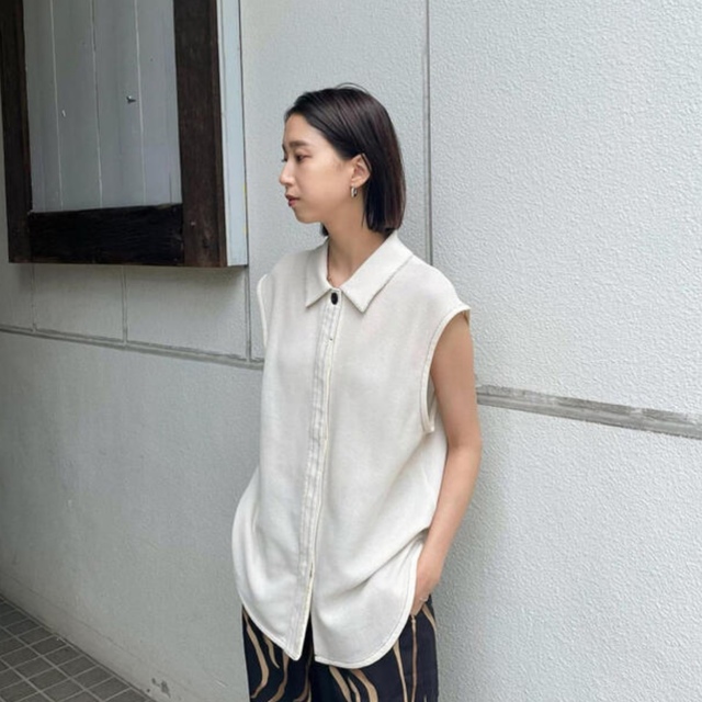 【TODAYFUL】Sleeveless Mesh Shirts