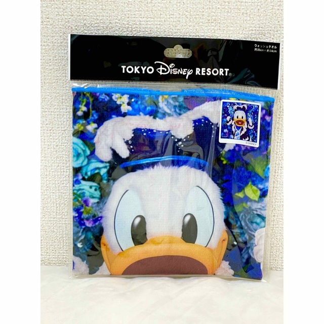 Disney(ディズニー)のドナルドダック ウォッシュタオル エンタメ/ホビーのアニメグッズ(タオル)の商品写真