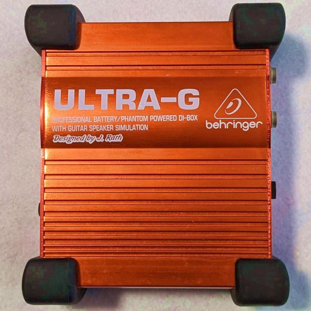 アナログキャビシミュBEHRINGER GI100 ULTRA-G 楽器のギター(エフェクター)の商品写真