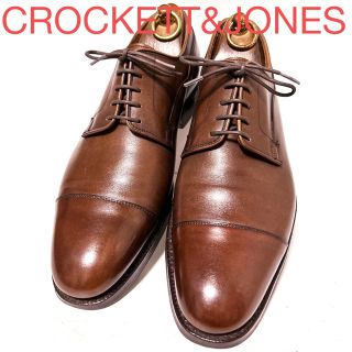79.CROCKETT&JONES DORKING ストレートチップ 7.5E