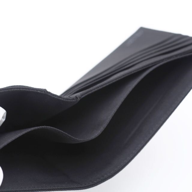 K3294M 良品 プラダ 三角ロゴ ナイロン生地 二つ折 カード 札入れ 流行