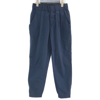 ヘリーハンセン(HELLY HANSEN)のHELLY HANSEN ヘリーハンセン パンツ ボトムス ズボン ネイビー 紺 S スリム テーパード クロップド丈 タック ウエストゴム ストレッチ おしゃれ シンプル 無地 【レディース】【中古】(クロップドパンツ)