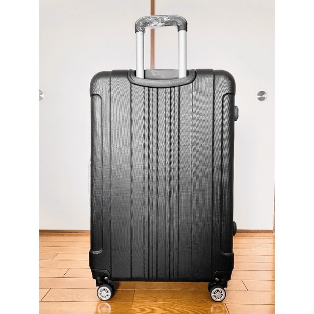 軽量Sサイズ黒 8輪静音キャリーケース キャリーバッグ スーツケース