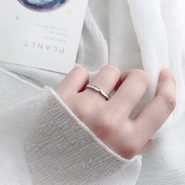 X880 ペアリング 結婚指輪 レディース メンズ カップル フリーサイズ