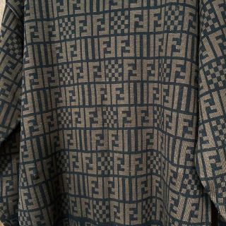 FENDI - ☆1563 FENDI イタリア製 ズッカ柄 ニット ブラウン