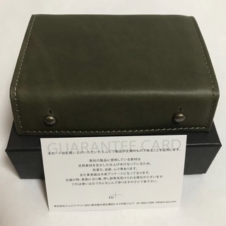エムピウ　ミッレフォッリエP25 グリージョ(折り財布)