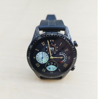 ファーウェイ(HUAWEI)のHUAWEI WATCH GT 2 46mm ブラック(腕時計(デジタル))