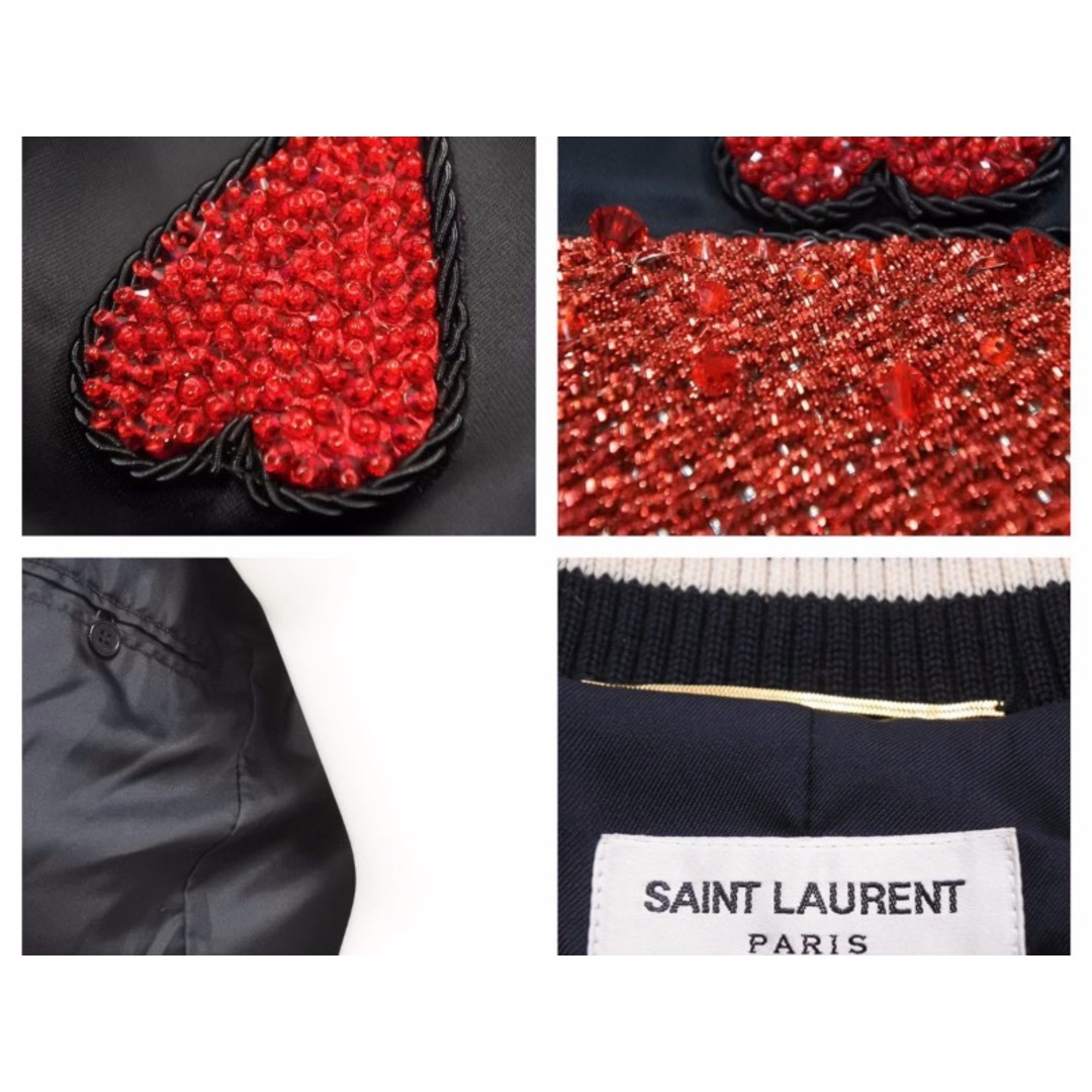 SAINT LAURENT サンローラン ブラッドラスター スカジャン 2014SS エディ 最高期 サイズ34 世界最小サイズ 美品 30685 9