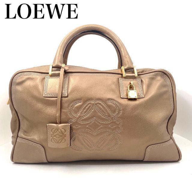 人気定番の ハンドバッグ／ミニボストン LOEWE アマソナ28 ロエベ ...