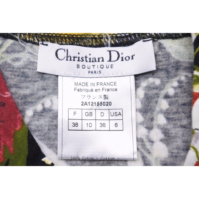 CHRISTIAN DIOR BY JOHN GALLIANO TRUMP クリスチャンディオール ガリアーノ期 011J43ACMIX トランプ  Tシャツ 中古 38428