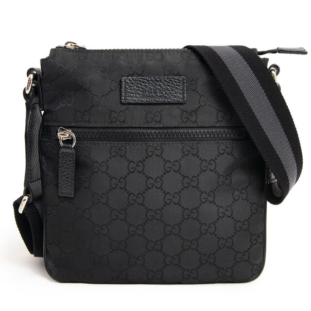 愛用 グッチ - Gucci メッセンジャーバッグ GUCCI(中古) 449183 黒