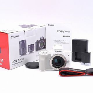 キヤノン(Canon)のCANON EOS Kiss M ボディ ホワイト(コンパクトデジタルカメラ)