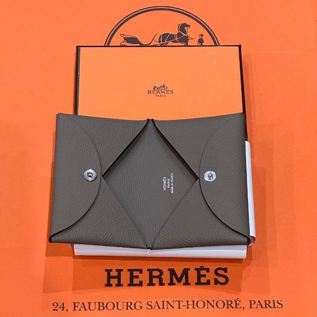 品質が カルヴィ エルメス HERMES 新品 - Hermes カードケース
