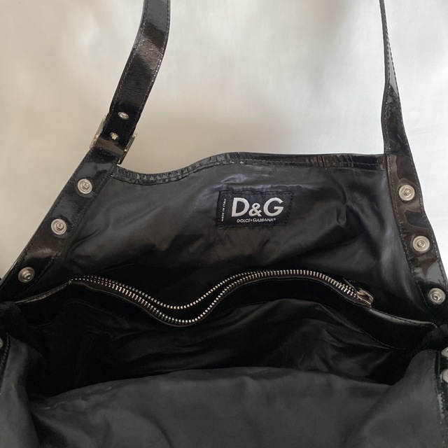 希少　DOLCE&GABBANA　ミニ　メッシュ　ハンドバッグ　パーティバッグ DOLCE&GABBANA - 希少 ❤︎ DOLCE&GABBANA エナメル メッシュ