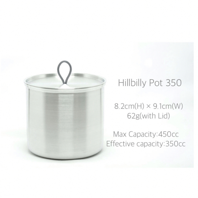 Hillbilly Pot 350　新品未開封 スポーツ/アウトドアのアウトドア(調理器具)の商品写真