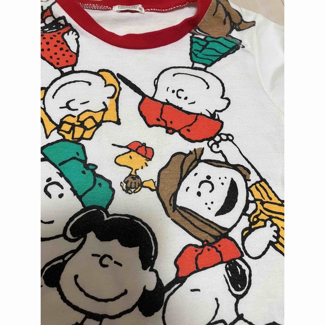 PEANUTS(ピーナッツ)のロンT 100cm 2枚セット　SNOOPY PEANUTS キッズ/ベビー/マタニティのキッズ服男の子用(90cm~)(Tシャツ/カットソー)の商品写真