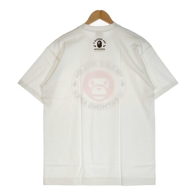 A BATHING APE(アベイシングエイプ)の★アベイシングエイプ Tシャツ ホワイト sizeL メンズのトップス(Tシャツ/カットソー(半袖/袖なし))の商品写真