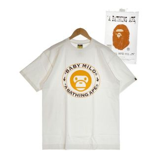 アベイシングエイプ(A BATHING APE)の★アベイシングエイプ Tシャツ ホワイト sizeL(Tシャツ/カットソー(半袖/袖なし))