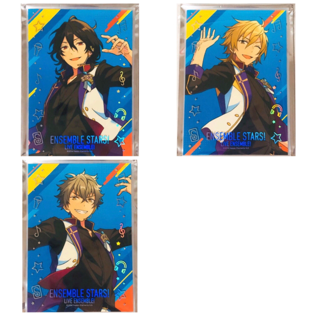 新品☆あんスタ【朔間零&羽風薫&大神晃牙】AGF記念☆ポート 新品☆あんスタ【朔間零&羽風薫&大神晃牙】AGF記念☆ポート