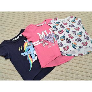 H&M　マイリトルポニー　Tシャツ３枚セット(Tシャツ/カットソー)