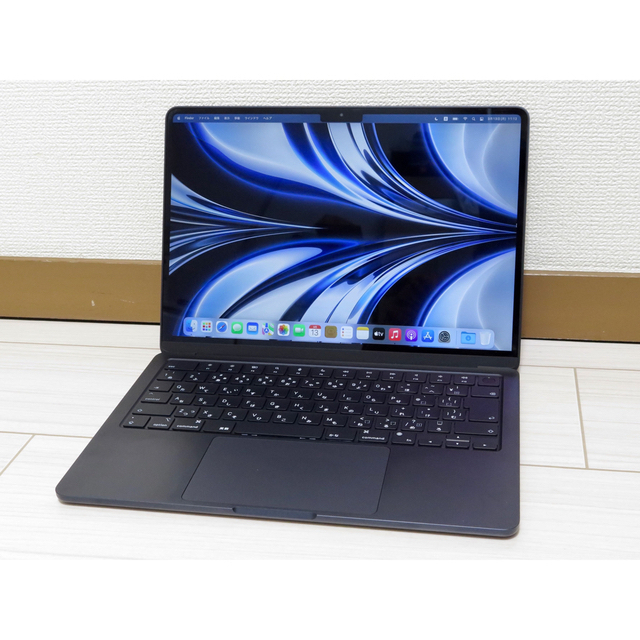 Mac (Apple)(マック)のM2 MacBookAir SSD512GB MLY43J/A AC+ スマホ/家電/カメラのPC/タブレット(ノートPC)の商品写真