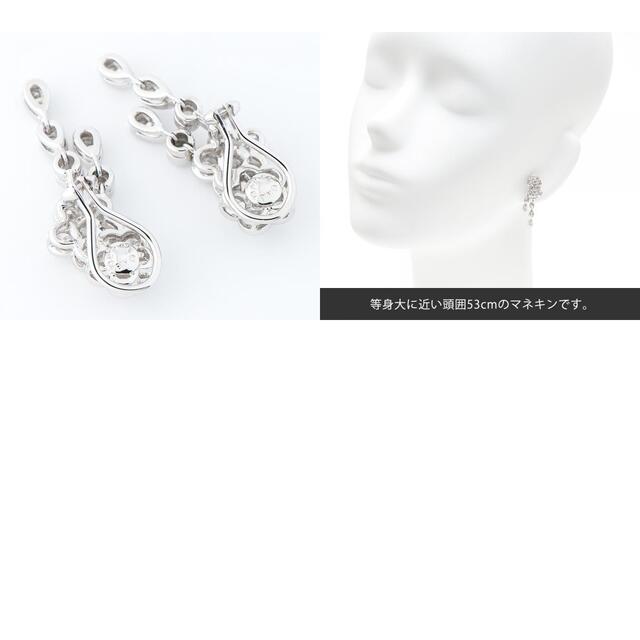 MIKIMOTO(ミキモト)のミキモト フラワーモチーフ  ダイヤモンド 計1.54/1.53 イヤリング レディースのアクセサリー(イヤリング)の商品写真