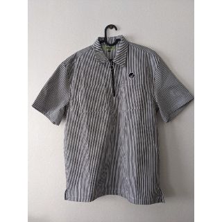 デビルユース(Deviluse)のdeviluse Stripe Half Zip S/S Shirts(シャツ)