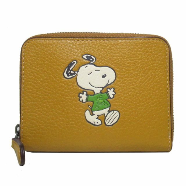 COACH - 【新品】ピーナッツ×コーチ 二つ折り財布(小銭入れあり) CE869 ...