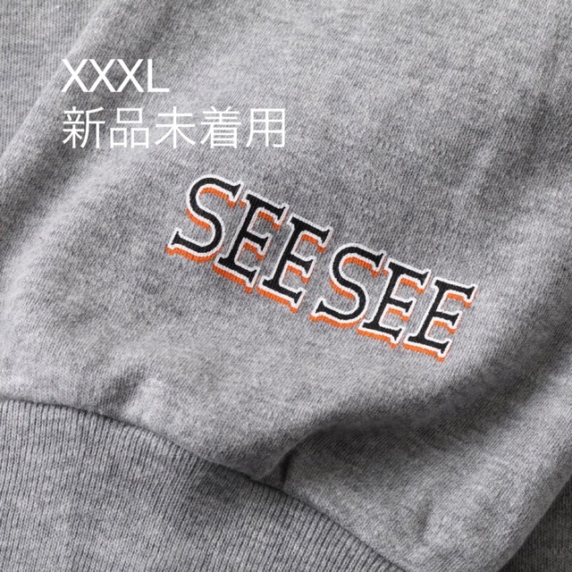 SEE SEE SEESEE BIG MAX LS TEE 【GREY】のサムネイル