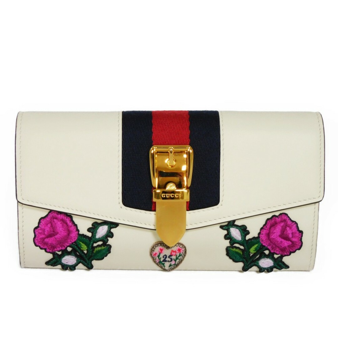 お礼や感謝伝えるプチギフト Gucci 8406 0GUAG 476084 長財布 ウェブ